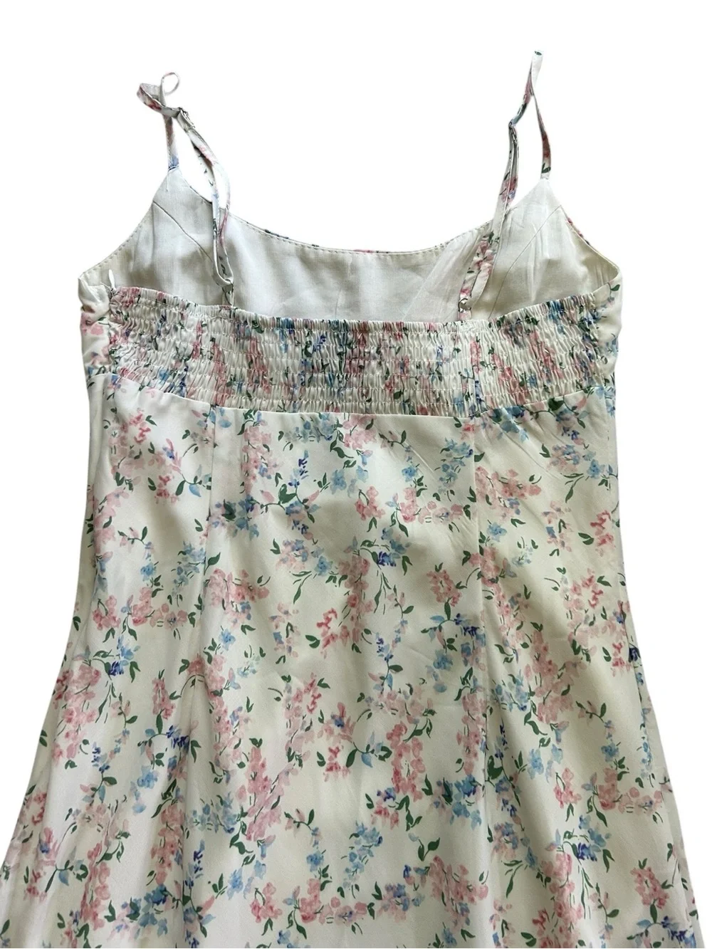 Hello Molly PICNIC TIME MAXI DRESS WHITE Size 4 Coquette Feminine Bridal Boho